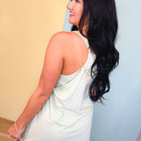 Simply Southern Tara Romper Dress - Sage - Lace and Grace Boutique