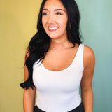 Basic Scoop Neck Tank - Lace and Grace Boutique