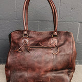 Bedstu Rebekah Tote Bag - Teak Dip Dye