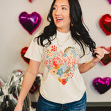 Love Never Fails Graphic Tee - Ivory