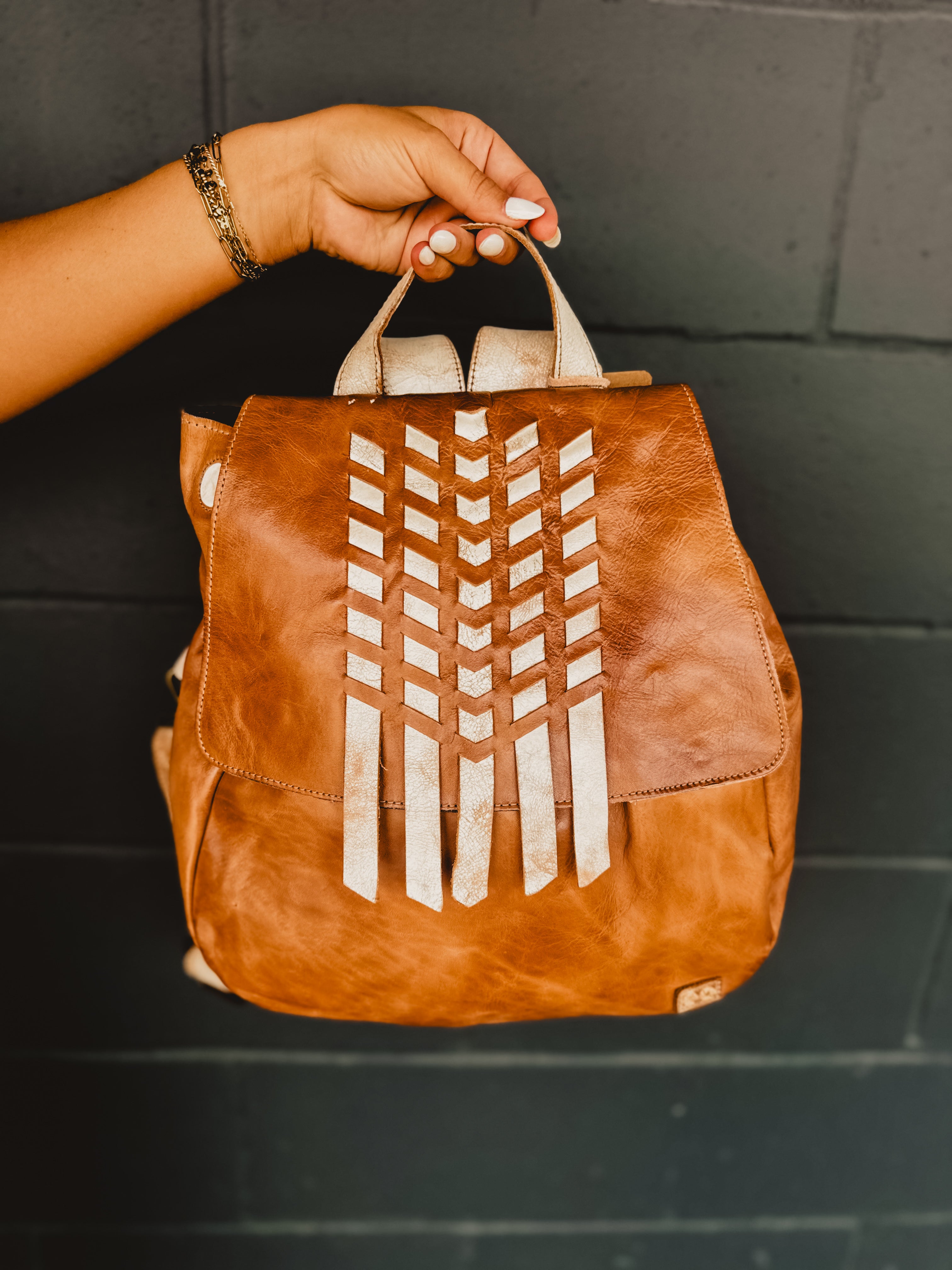 Bedstu Teji Backpack - Tan Rustic Nectar Lux - Lace and Grace Boutique