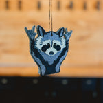Rocky The Raccoon Car Freshie - Fresh Linen Odor Eliminator - Lace and Grace Boutique
