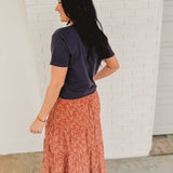 Yeehaw Knit Tee - Charcoal