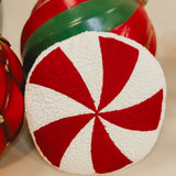 Christmas Peppermint Pillow