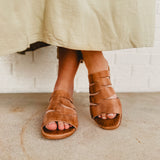 Bedstu Margin Leather Sandal - Tan DD