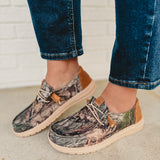 Hey Dude Women's Wendy Mossy Oak Country DNA Shoe - Camo