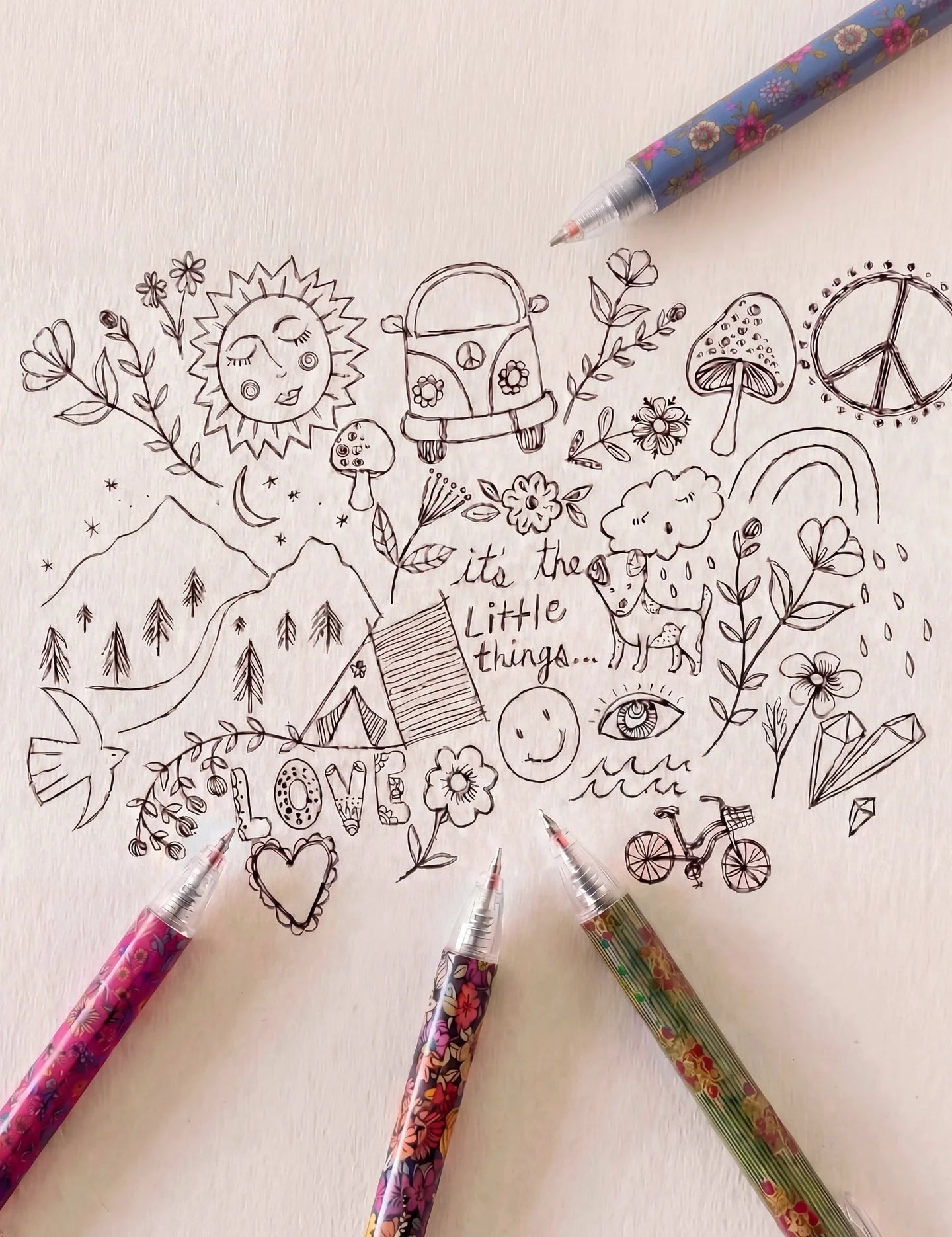 Natural Life Best Gel Pens Ever - Black Ink - Lace and Grace Boutique
