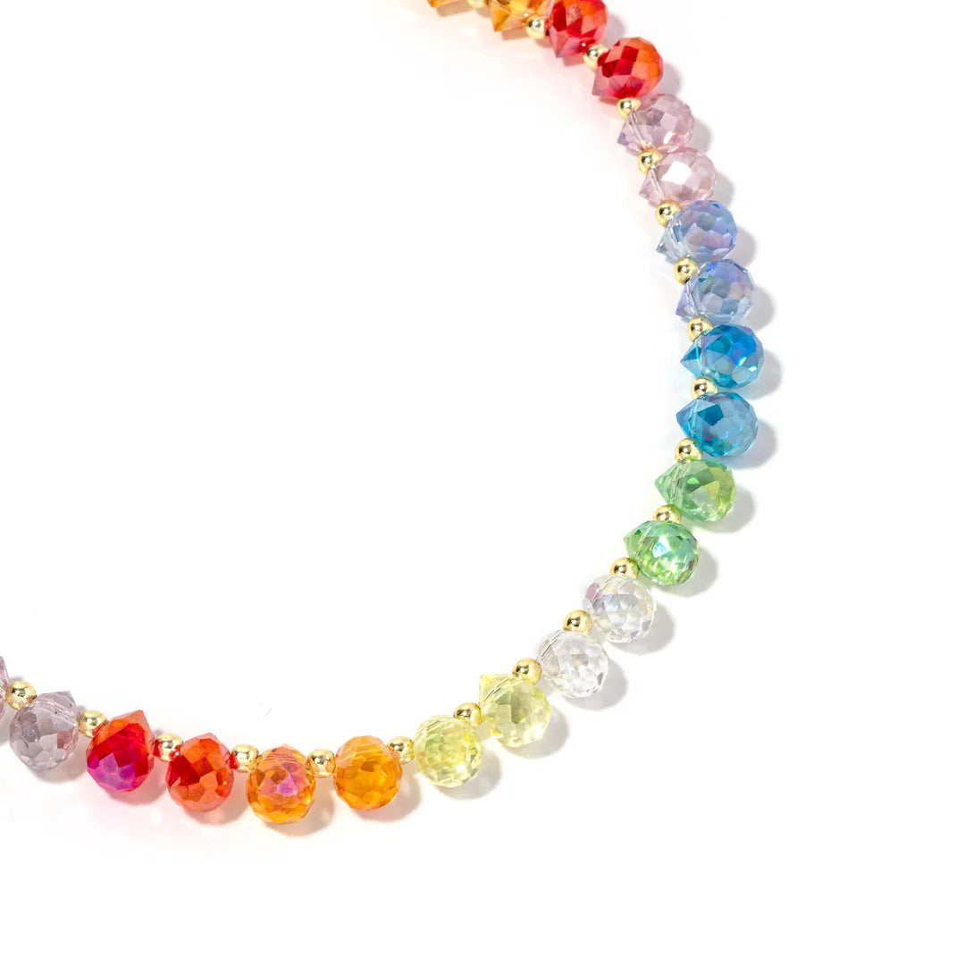 Erimish Joyful Necklace - Rainbow - Lace and Grace Boutique
