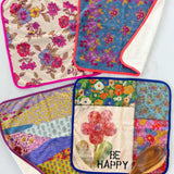Natural Life Microfiber Dish Cloth, Set of 4 - Be Happy - Lace and Grace Boutique