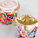 Natural Life Ice Cream Cozy - Bright Floral Garden