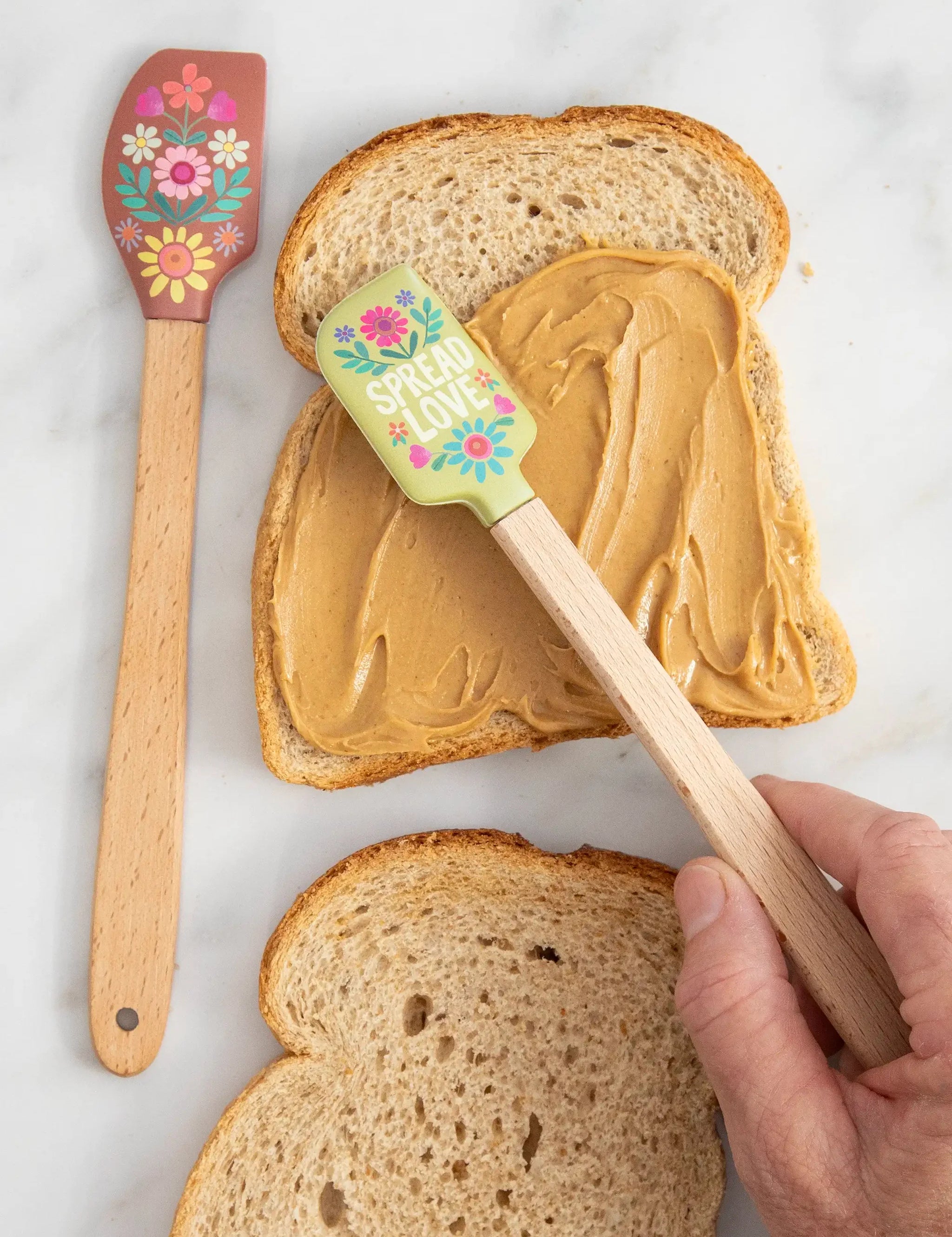 Natural Life Mini Spatulas, Set of 2 - Lace and Grace Boutique