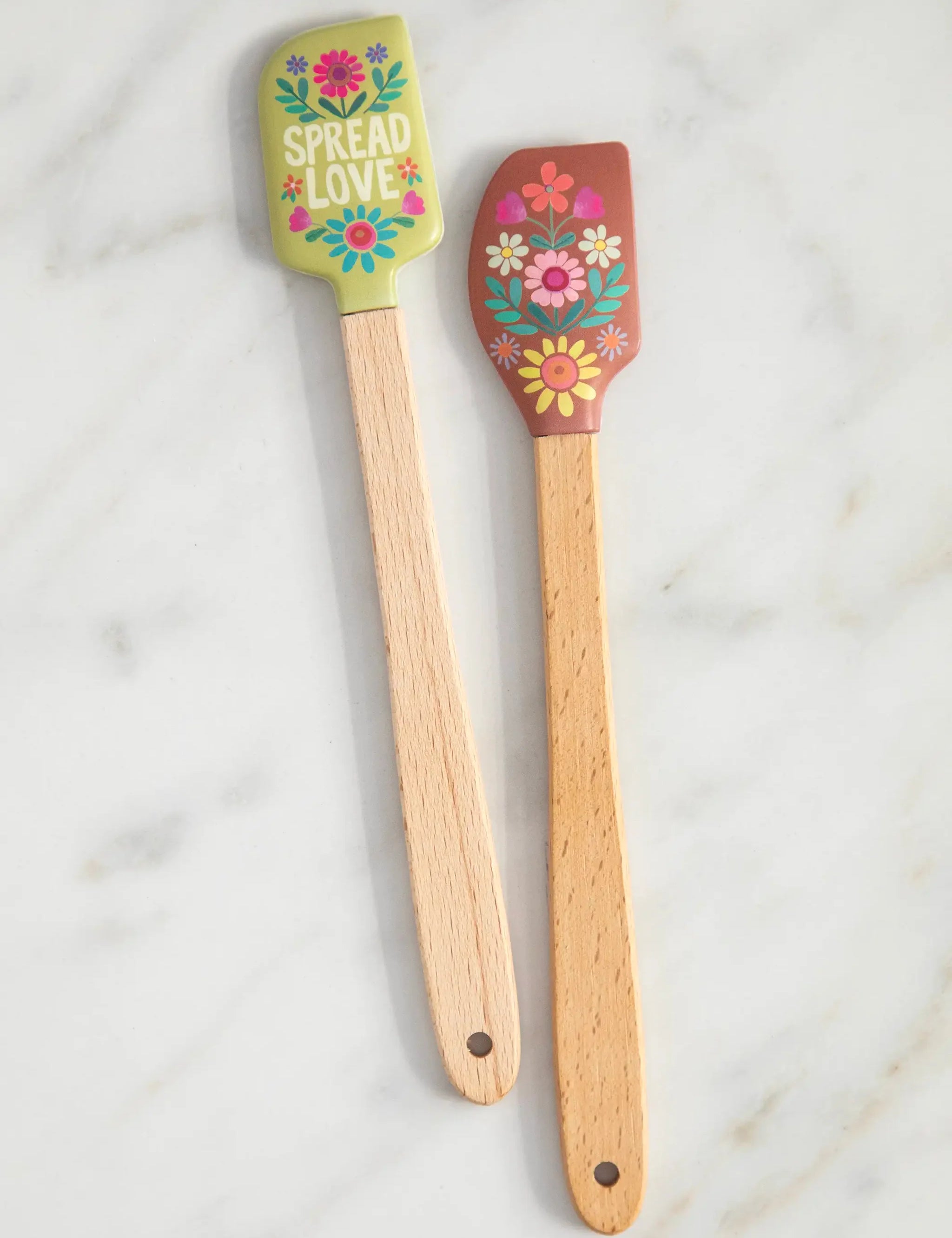 Natural Life Mini Spatulas, Set of 2 - Lace and Grace Boutique