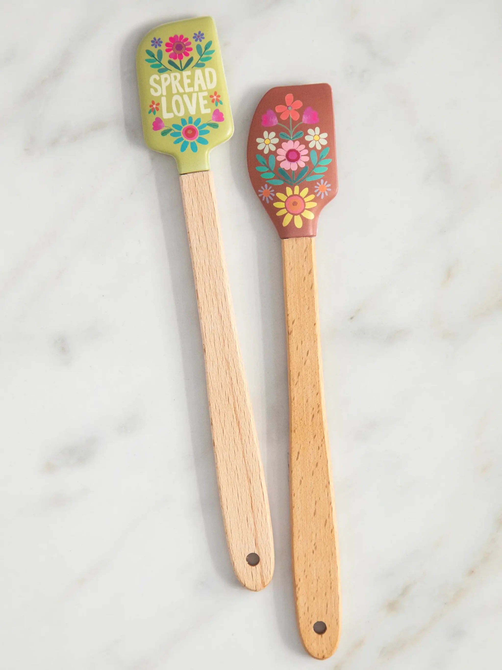 Natural Life Mini Spatulas, Set of 2 - Lace and Grace Boutique