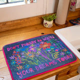 Natural Life Reversible Dish Drying Mat - Don't Forget