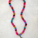 Natural Life Pom Pom Lanyard - Multi