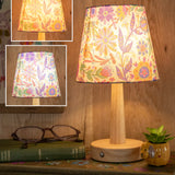 Natural Life Touch Lamp - Rainbow Cream Floral