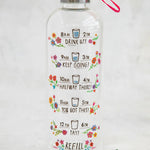 Natural Life Glass Water Bottle - 32oz - Lace and Grace Boutique