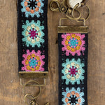 Natural Life Crochet Key Fob - Black - Lace and Grace Boutique