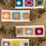 Natural Life Crochet Key Fob - Cream - Lace and Grace Boutique