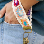 Natural Life Crochet Key Fob - Cream - Lace and Grace Boutique