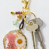 Natural Life Pressed Flower Keychain - Lace and Grace Boutique