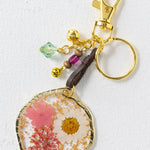 Natural Life Pressed Flower Keychain - Lace and Grace Boutique