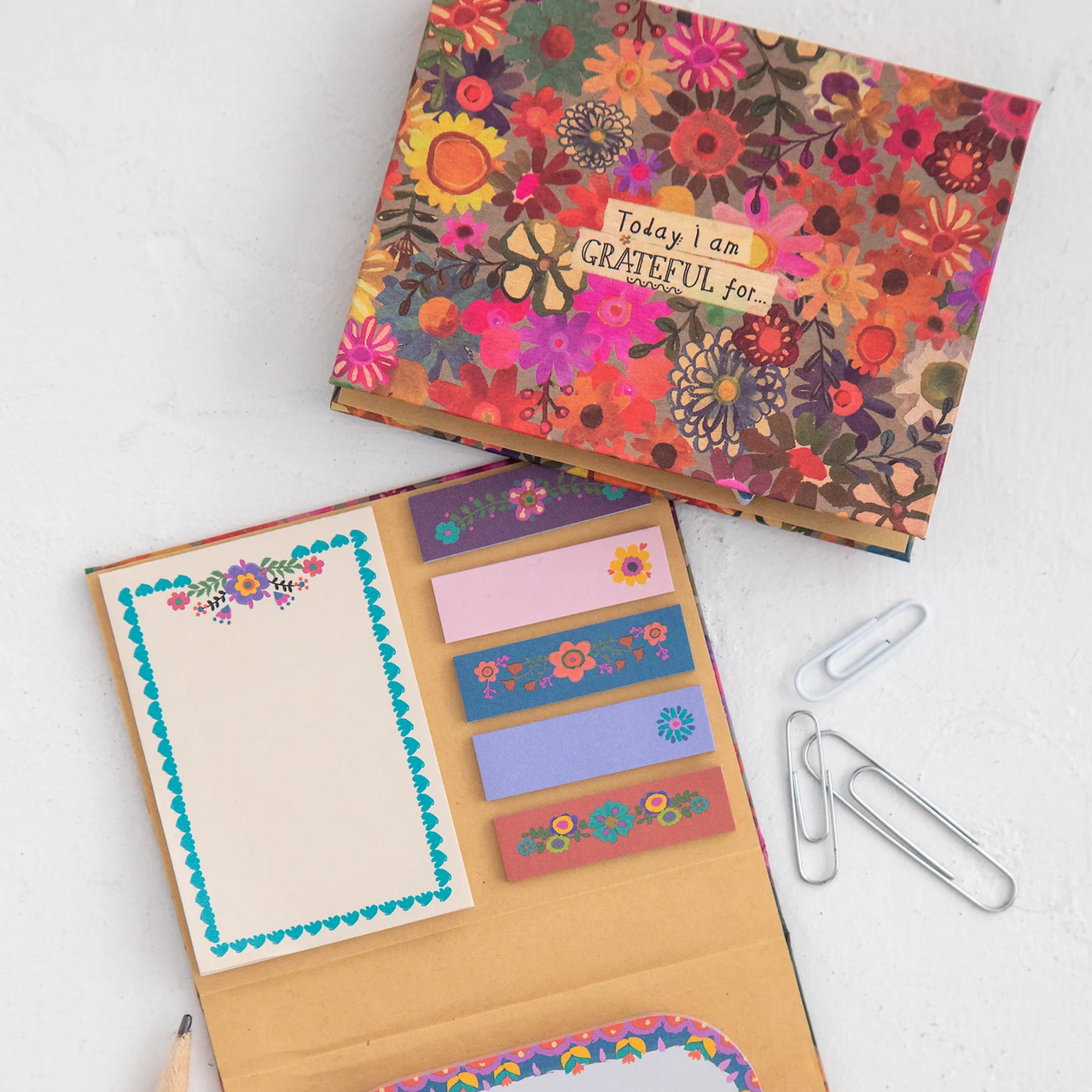 Natural Life Stick Notebook Grateful - Lace and Grace Boutique