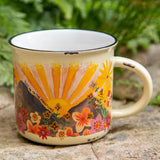 Natural Life Camp Coffee Mug - Mountains