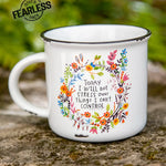 Natural Life Camp Coffee Mug - Today I Will Not - Lace and Grace Boutique