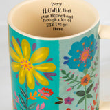 Natural Life Latte Mug - Every Flower - Lace and Grace Boutique