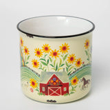 Natural Life Camp Mug - Let's Move To The Country