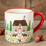 Natural Life Bungalow Mug - Live Happy Cottage - Lace and Grace Boutique