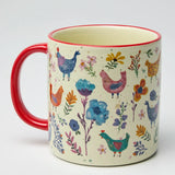 Natural Life Bungalow Mug - Free Range Chickens