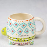 Natural Life Folk Art Coffee Mug - Myrtle The Turtle - Lace and Grace Boutique