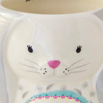 Natural Life Folk Art Coffee Mug - Bonnie The Bunny - Lace and Grace Boutique