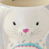Natural Life Folk Art Coffee Mug - Bonnie The Bunny - Lace and Grace Boutique