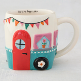 Natural Life Folk Art Mug - Hazel The Camper - Lace and Grace Boutique