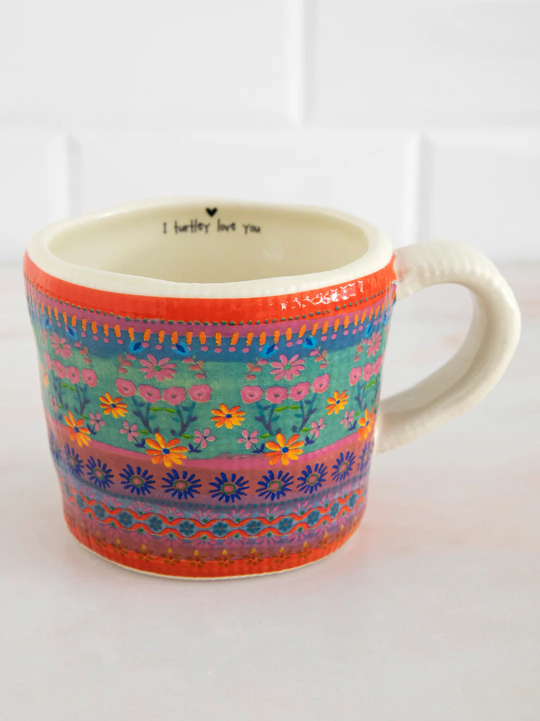 Natural Life Peek-A-Boo Turtle Mug - Lace and Grace Boutique