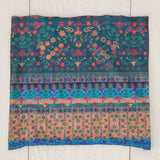 Natural Life boho bandeau in folk floral border print that can be worn as a a headband, hair tie, scrunchie, and tons more!