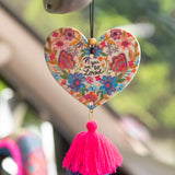 Natural Life rose-musk scented "You are so loved" air freshener.