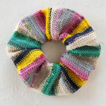 Colorful crochet scrunchie by Natural Life.