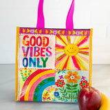 Insulated lunch bag with velcro closure by Natural Life.