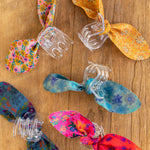 Mini bow clips, set of 5, by Natural Life.