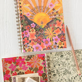 Natural Life "Grateful for every little thing" 75 ruled pages spiral notebook.