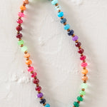 Beaded choker necklace and bracelet in multicolor by Natural Life.