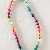 Beaded choker necklace and bracelet in multicolor by Natural Life.