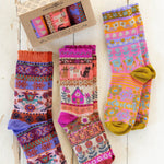 Natural Life Boho Sock Set - Cat - Lace and Grace Boutique