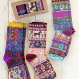 Natural Life Boho Sock Set - Horse - Lace and Grace Boutique