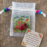 Natural Life Little Pocket Token - Cardinal