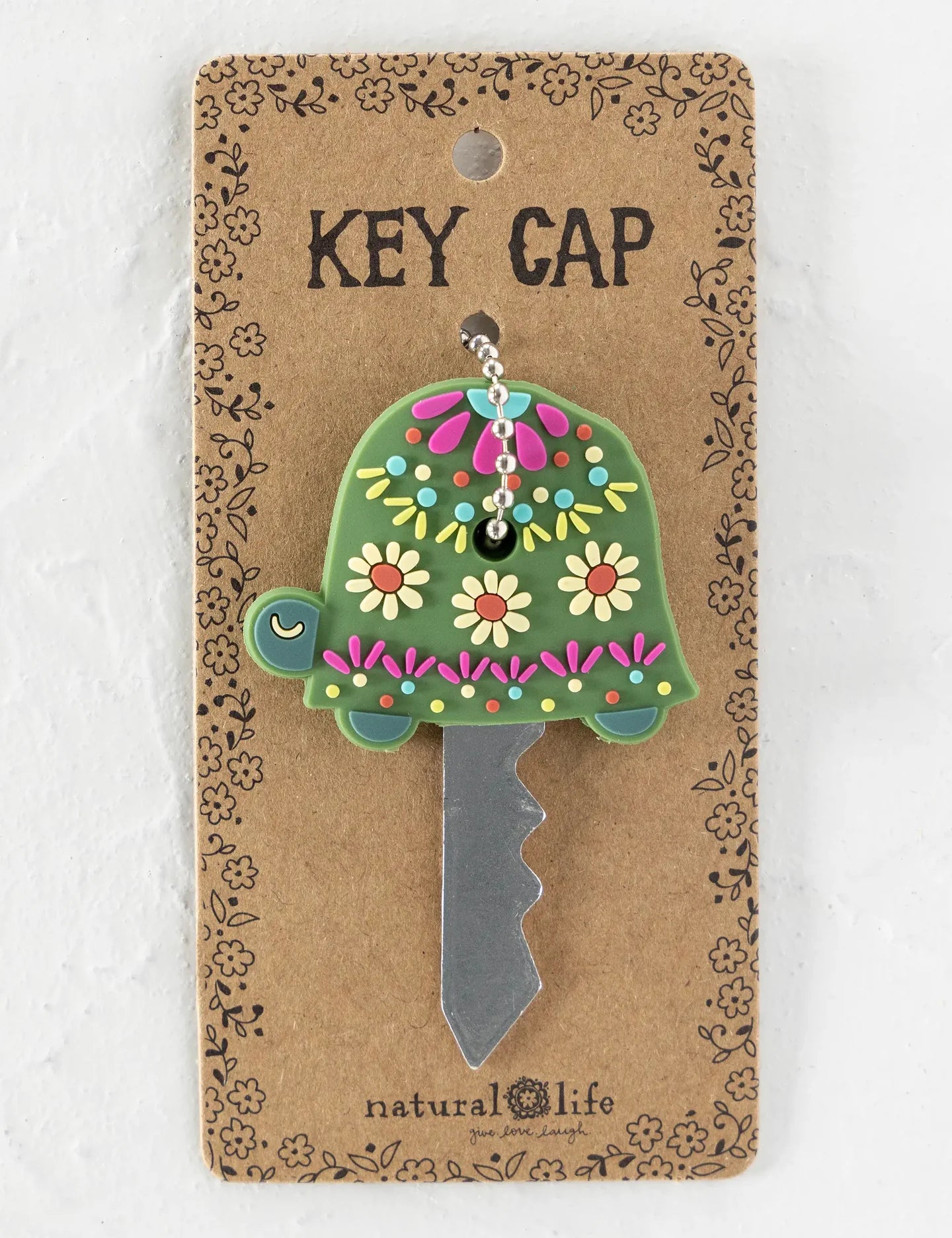 Natural Life House Key Cap - Turtle - Lace and Grace Boutique